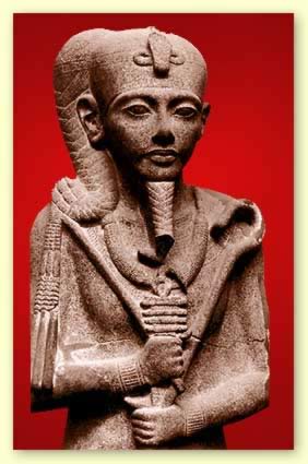 Resa till Egypten, gud Khonso